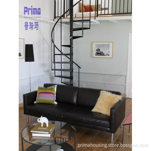 Outdoor Iron Stairs for Outside Prices, Wrought Iron Handrails Outdoor Stairs Pr-S60
